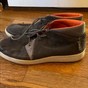 Diesel suede and leather shoes